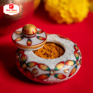 Marble kumkum holder - return gift - kumkum