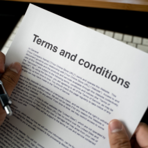 TERMS AND CONDITIONS