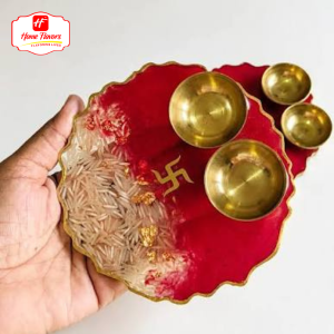 resin aarti set- return gift - aarti thalis (2)